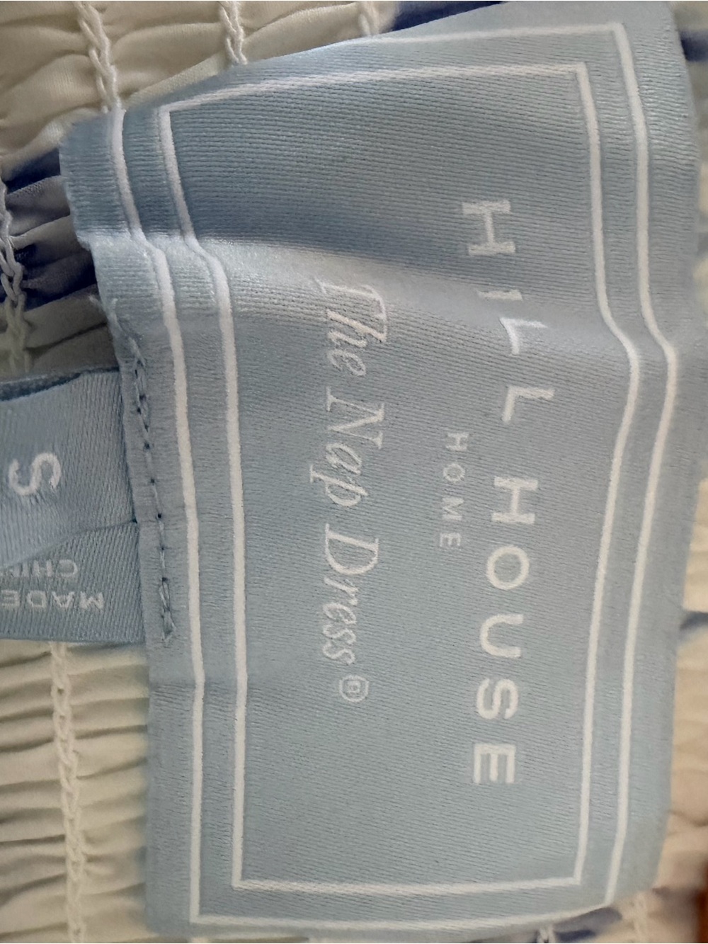 Hill House Nap Dress with Blue Floral Print - Picture 2 of 2